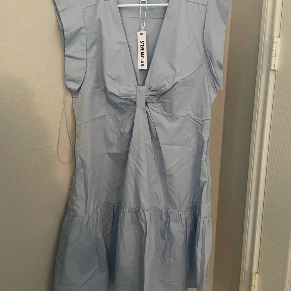 Steve Madden Sky Blue Mini Dress